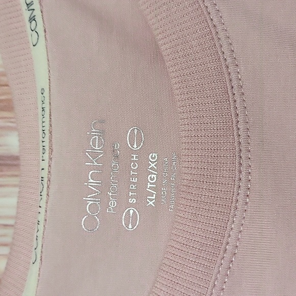 Calvin Klein Women's Striped 3/4 Sleeve Top Size XL - Picture 6 of 9